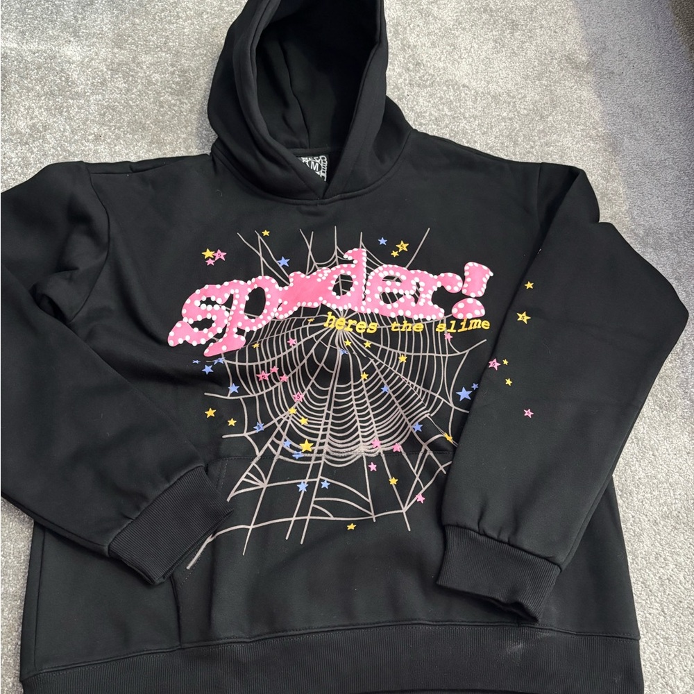 Sp5der hoodie size n